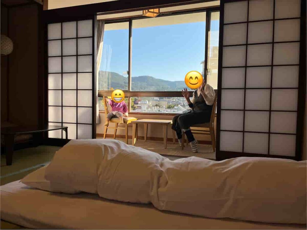 大江戸温泉物語の嬉野館のお部屋の写真
